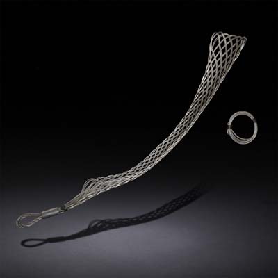 full inox single loop pulling cable grip with lace