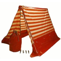 0 to 3 meters adjustable site tent for cable pulling